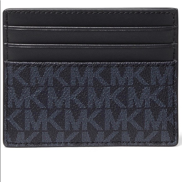 Michael Kors Mason Varsity Stripe Card Case - Picture 2 of 3